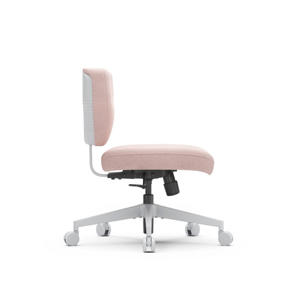 Кресло гибридной посадки FoxGear SHORTZ Fabric, размер 1 (с ноутбучным столиком), розовый (FG-SHORTZ-F1-PK)