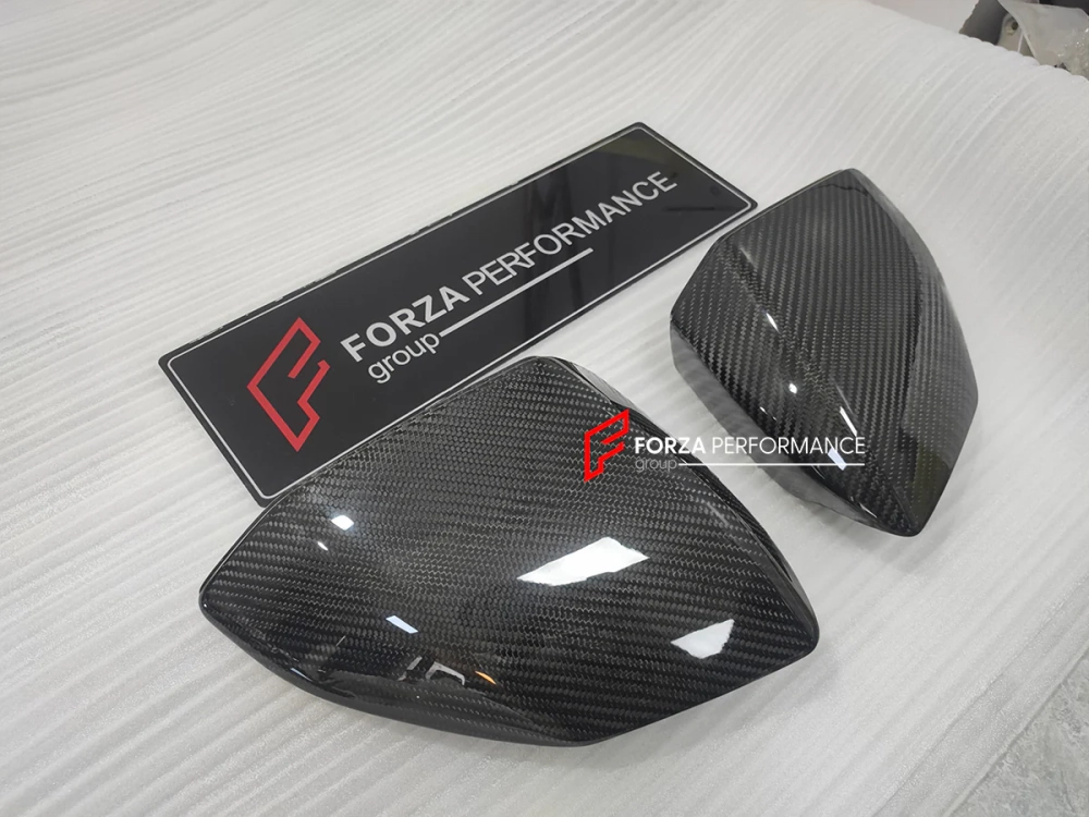 Карбоновые накладки на зеркала для LAMBORGHINI REVUELTO 2023+ Ламборгини