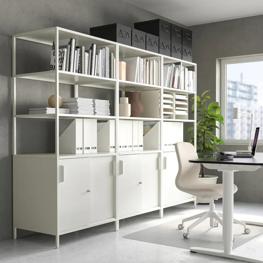 Шкаф - TROTTEN IKEA/ ТРОТТЕН ИКЕА,  180х80 см, белый