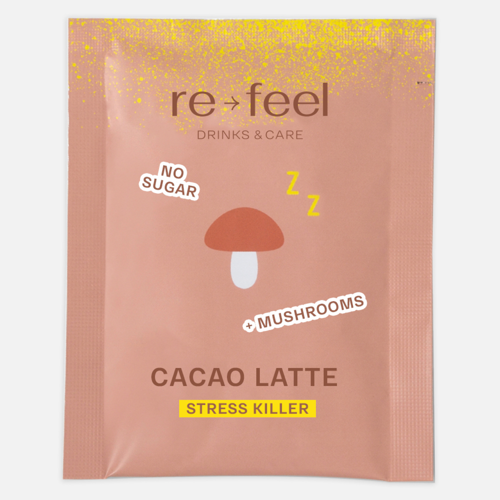 RE-FEEL  Какао-латте с рейши и специями (саше 1 шт)