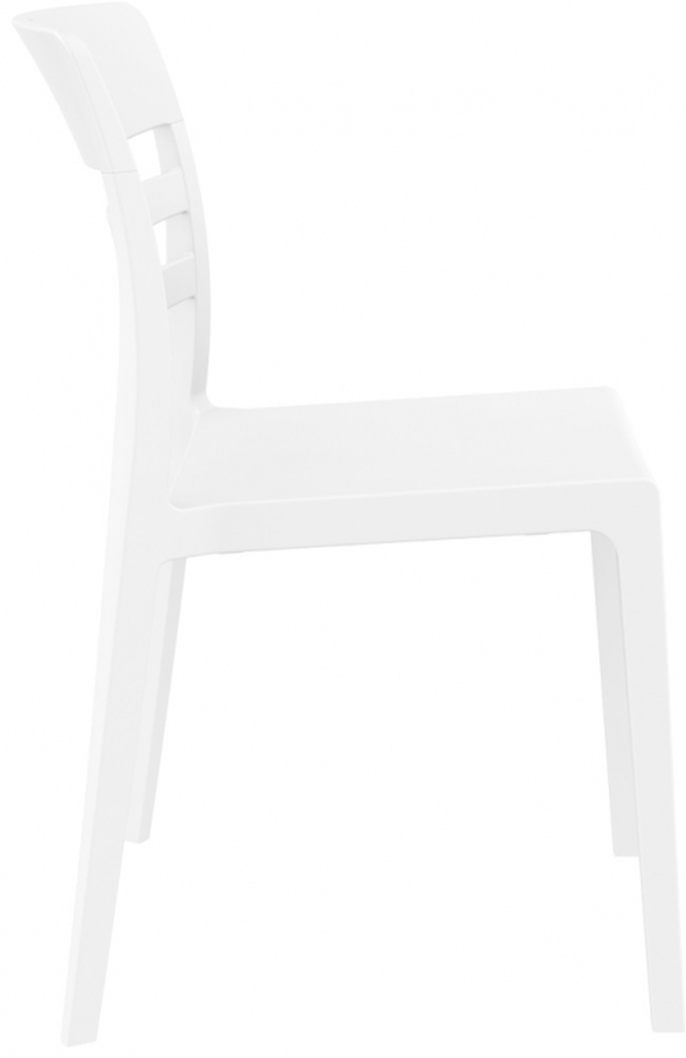 Стул пластиковый Siesta Contract Mone, белый