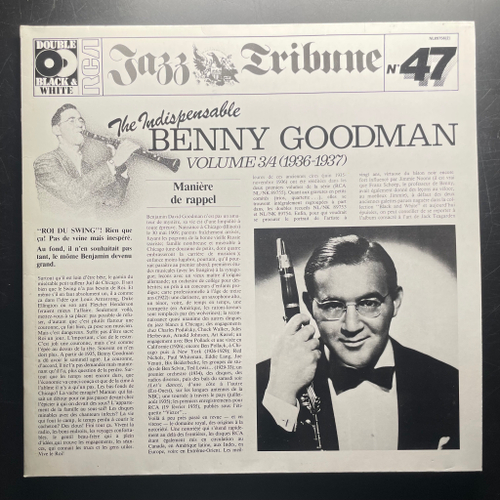Benny Goodman ‎– The Indispensable Benny Goodman Volume 3/4 (1936-1937) 2LP (Германия 1983г.)