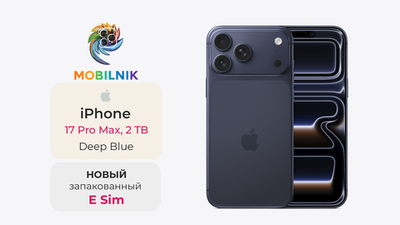 Apple iPhone 17 Pro Max 2ТБ Deep Blue (Без RuStore) E sim