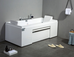 Акриловая ванна Gemy G9076 K 177х81 с гидромассажем