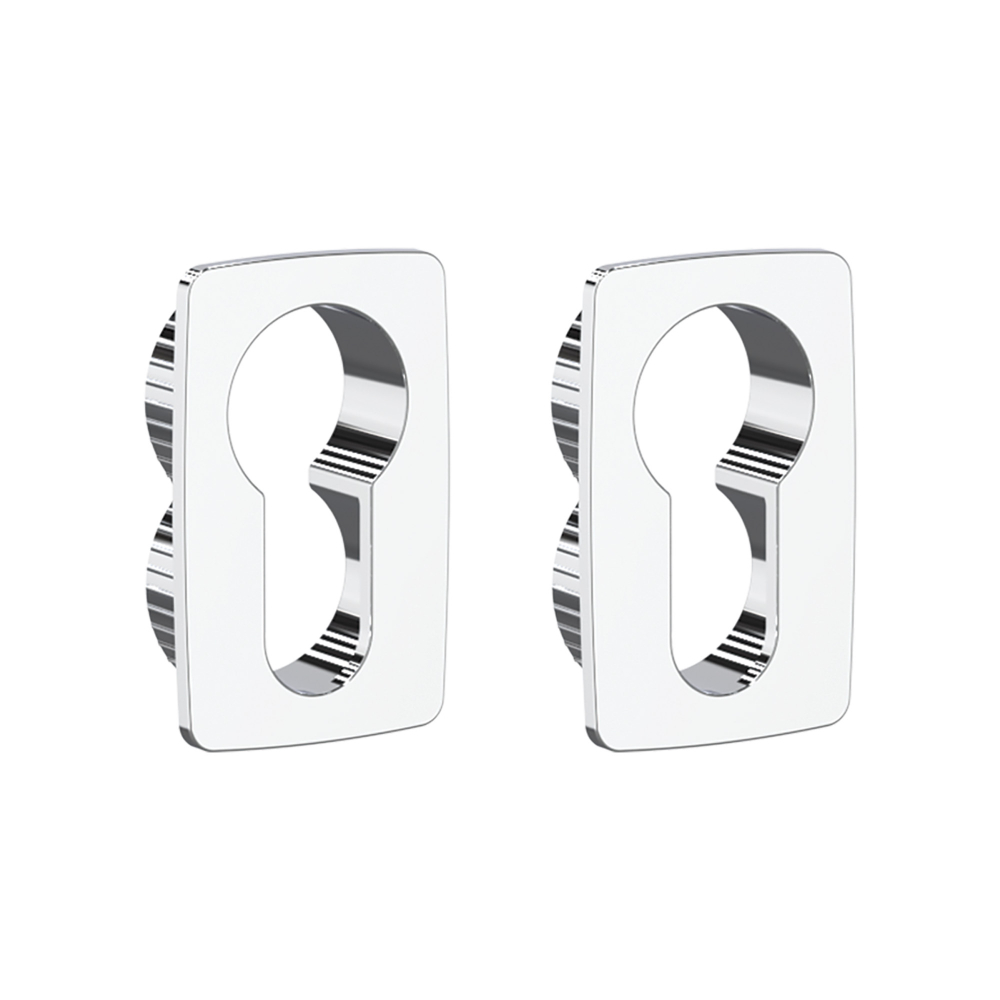 Накладка под цилиндр ET.K.EL.Q27 CP-8 хром