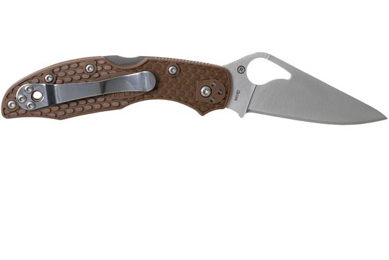 Складной нож Byrd Meadowlark 2 Lockback Brown BY04PBN2 c клинком из стали 8Cr13MoV, рукоять FRN