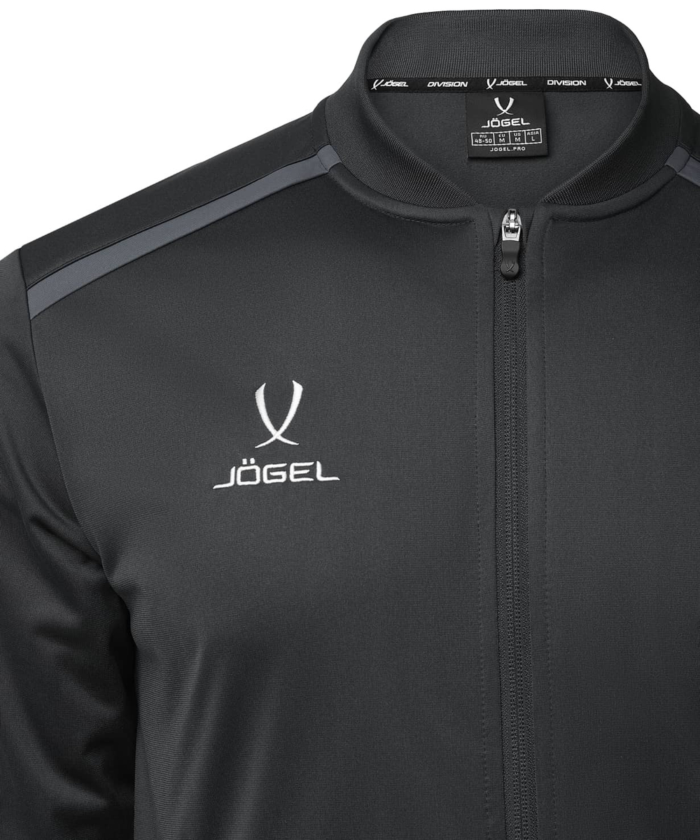 Олимпийка DIVISION PerFormDRY Pre-match Knit Jacket, черный, детский