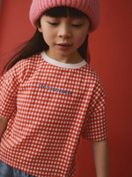 Футболка для девочки Next E44-339, 3 шт., Красный, Белый, Голубой