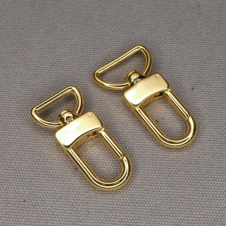 Карабин нерж. сталь "Золото" 16/20 мм