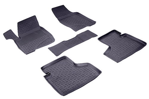 Резиновые коврики с высоким бортом для LADA Niva Travel 2020-н.в. Seintex.84834