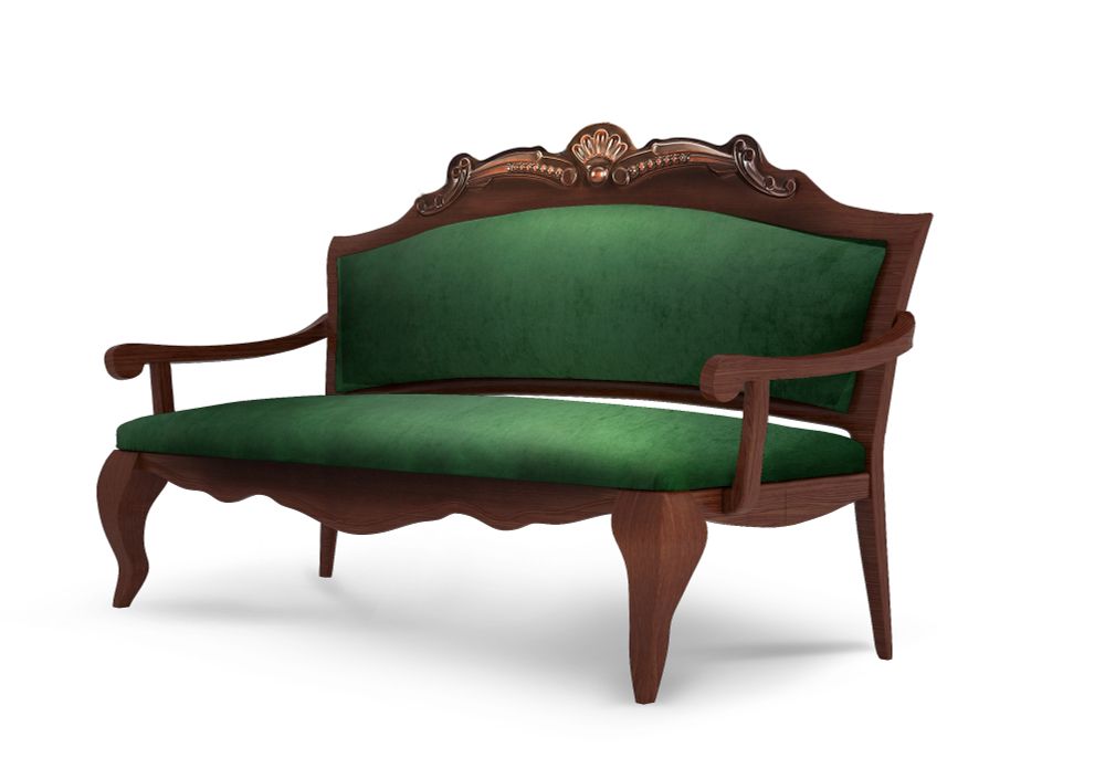 Диван Император ясень (№3,60 Velvet-Lux,Ткань Vilvet Lux)