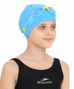 БЕЗ УПАКОВКИ Очки для плавания Dikids Blue, детский