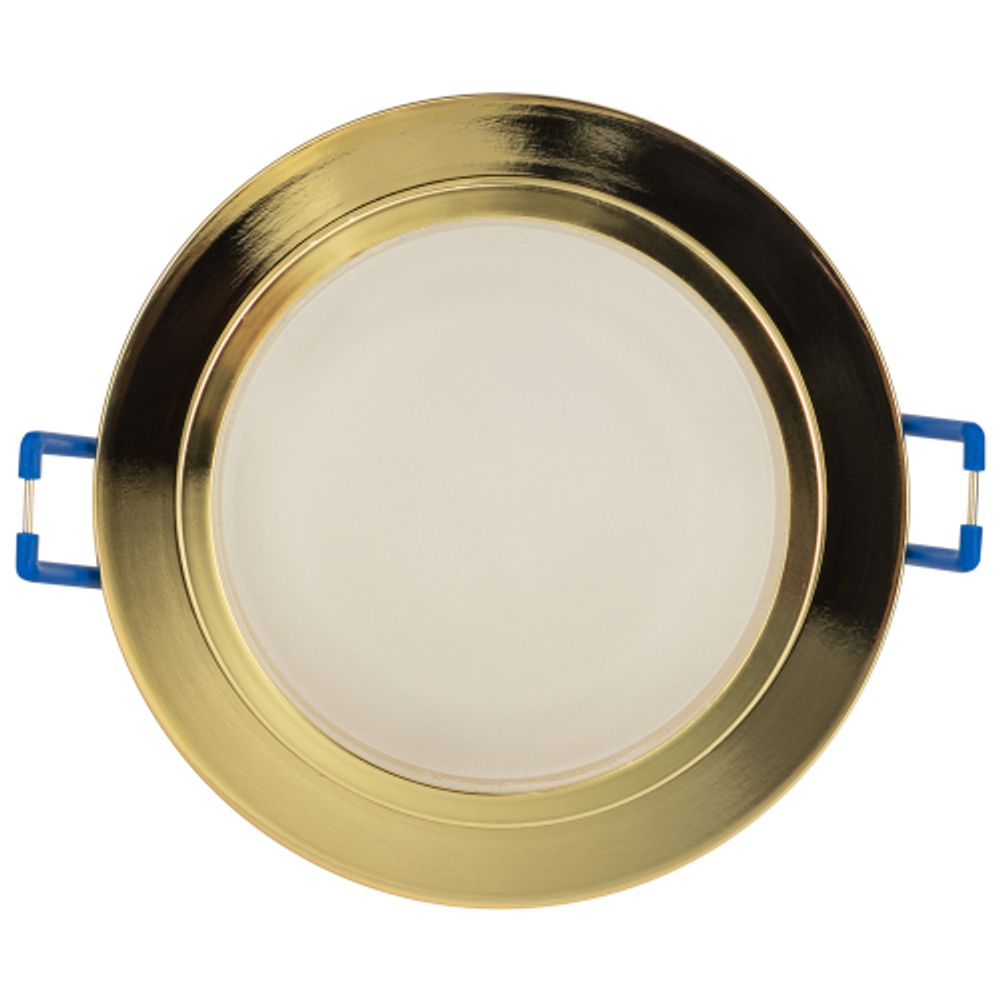 Встраиваемый светильник декоративный ЭРА DK99 GD MR16 GU5.3 золото | Декоративные встраиваемые светильники