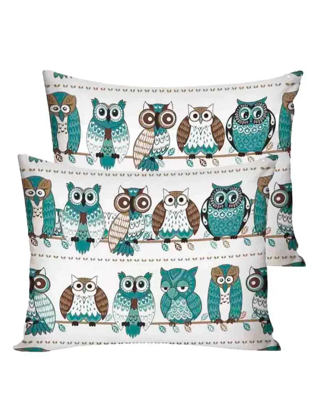 Постельное белье Полисатин Мечта "Owl" семейное Наволочка 50х70 см 2 шт Простынь на резинке 160x200 см Пододеяльник 145x215 см 2шт