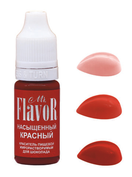 Краситель Mr.FlavoR Жирорастворимый Насыщенный красный 10мл