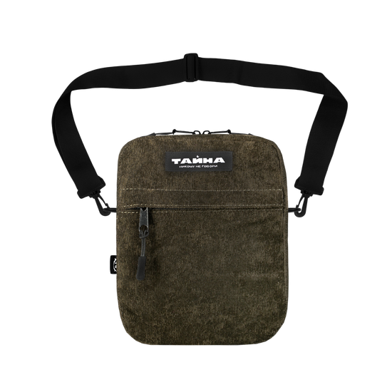 Сумка через плечо ТАЙНА вельвет плюш хаки