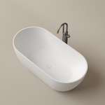 Отдельностоящая ванна Sancos Leaf 1700x800x580, белый матовый, FB20MW