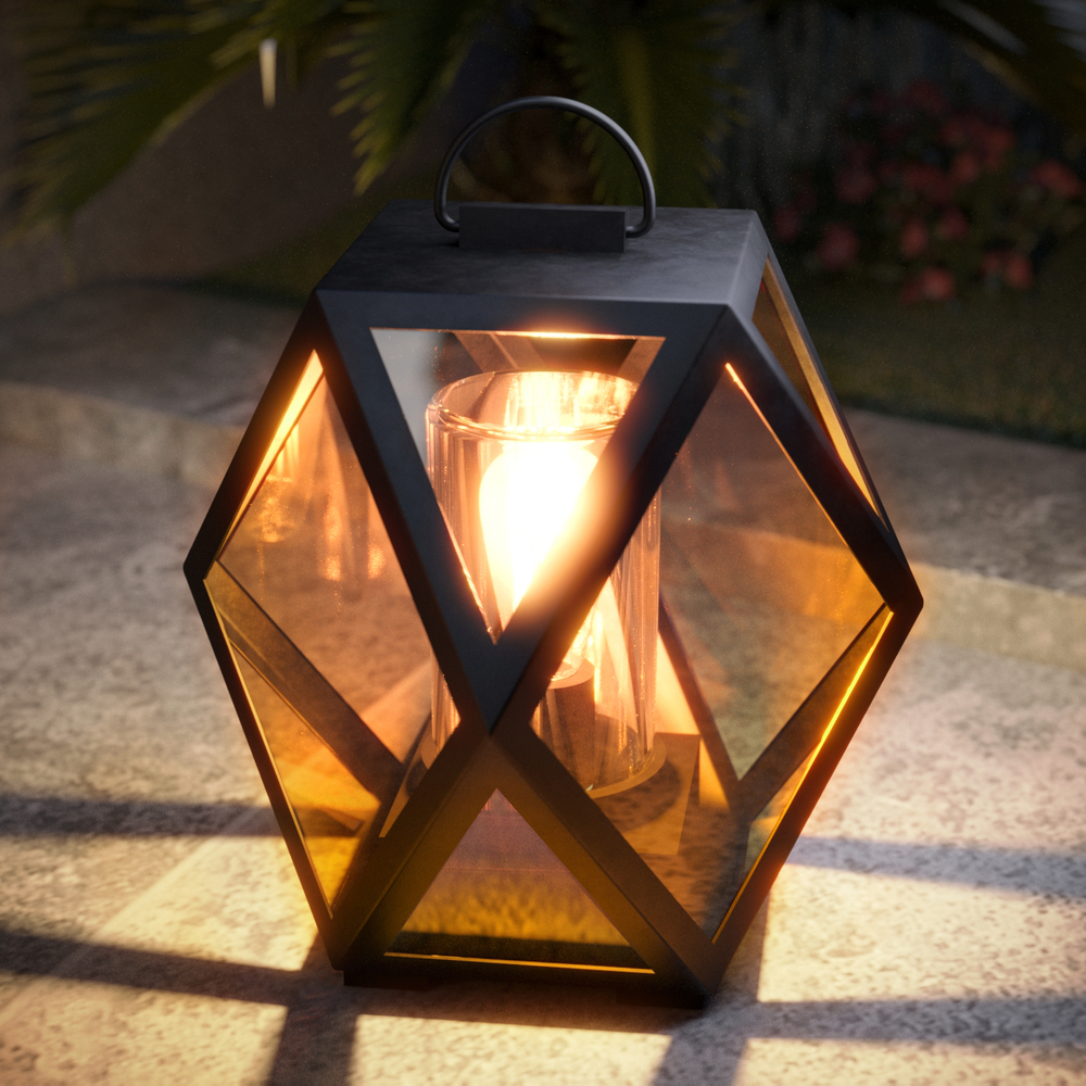 Ландшафтный светильник Ambra S (35133/S) чёрный