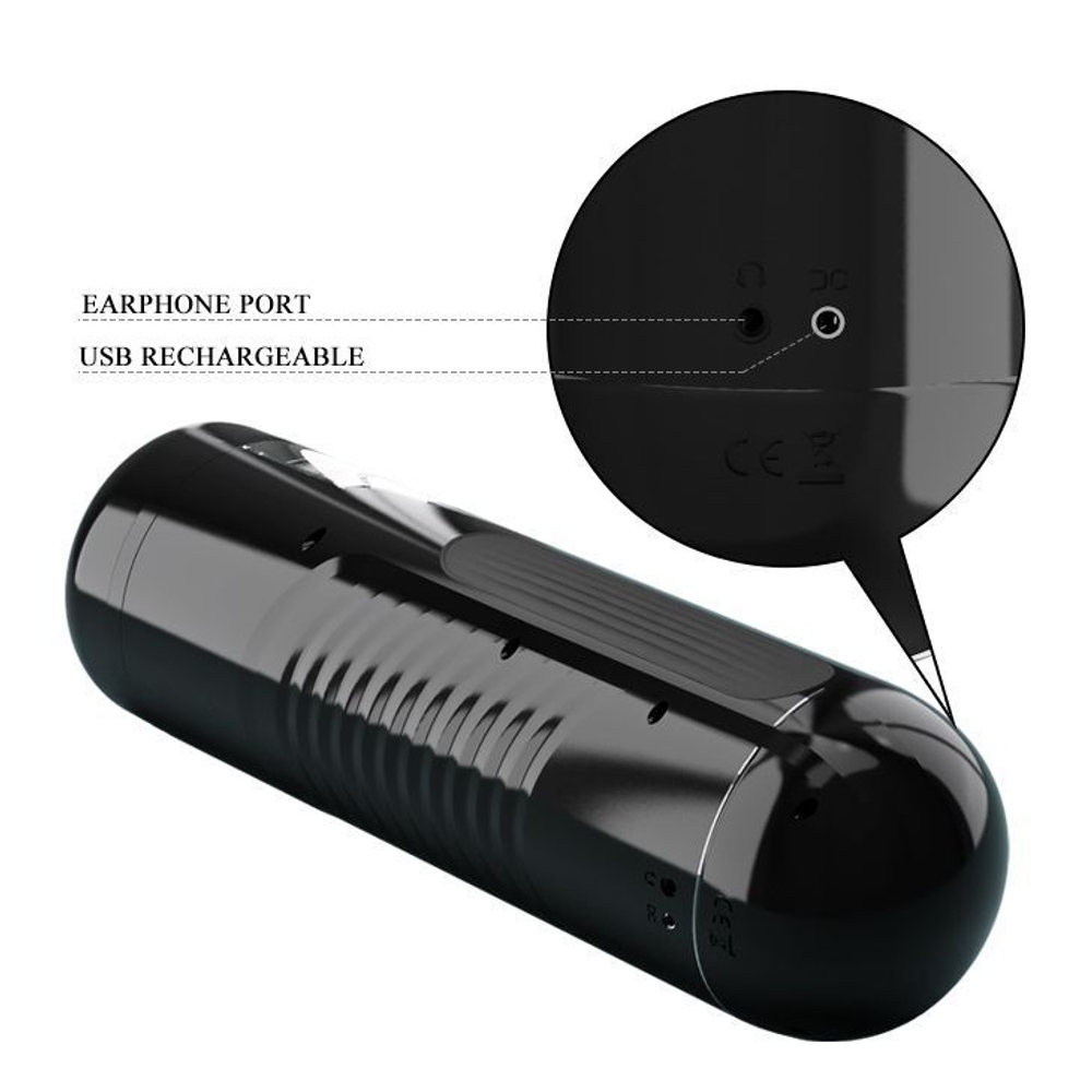 Автоматический мастурбатор-вагина Lorelei (Цвет: черный)