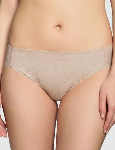 Трусики-слипы Magic Band из кружева (Размер: L) (Цвет: карамель (темно-бежевый))