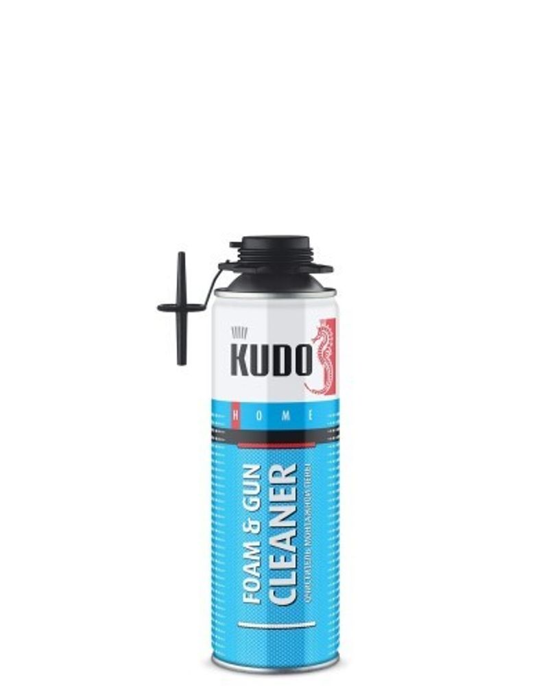 Очиститель монтажной пены 650 мл  FOAM&amp;GUN CLEANER  (KUDO)