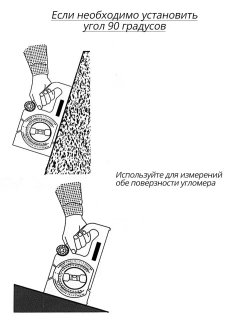 Уровень угломер стрелочный для измерения наклона 280 градусов