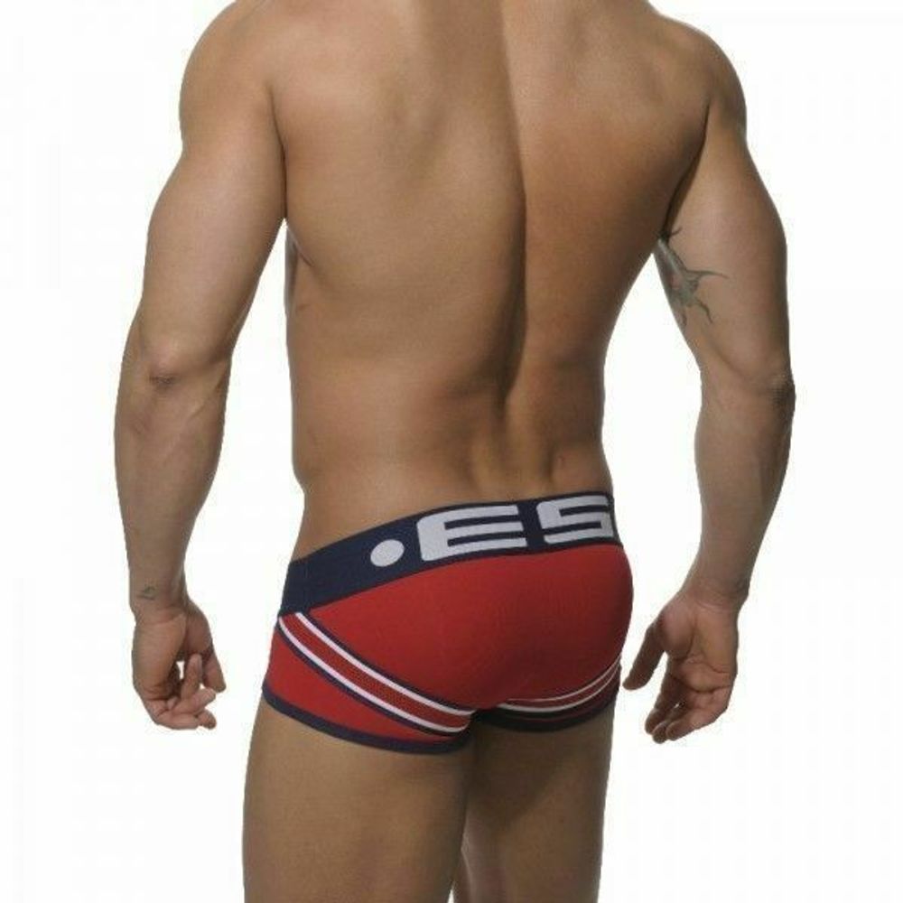 Мужские трусы брифы красные ES Collection UN027