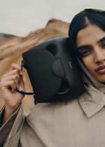 Сумка Polene Numéro Un Nano EDITION TEXTURED BLACK