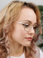 Оправа для очков для зрения металлическая брендовая