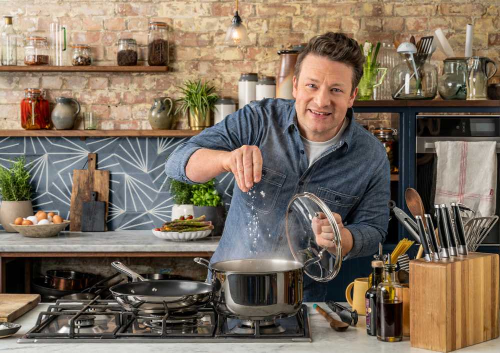 Набор посуды Tefal Jamie Oliver Kitchen Essentials 6 предметов 16/20/24 см E313S674