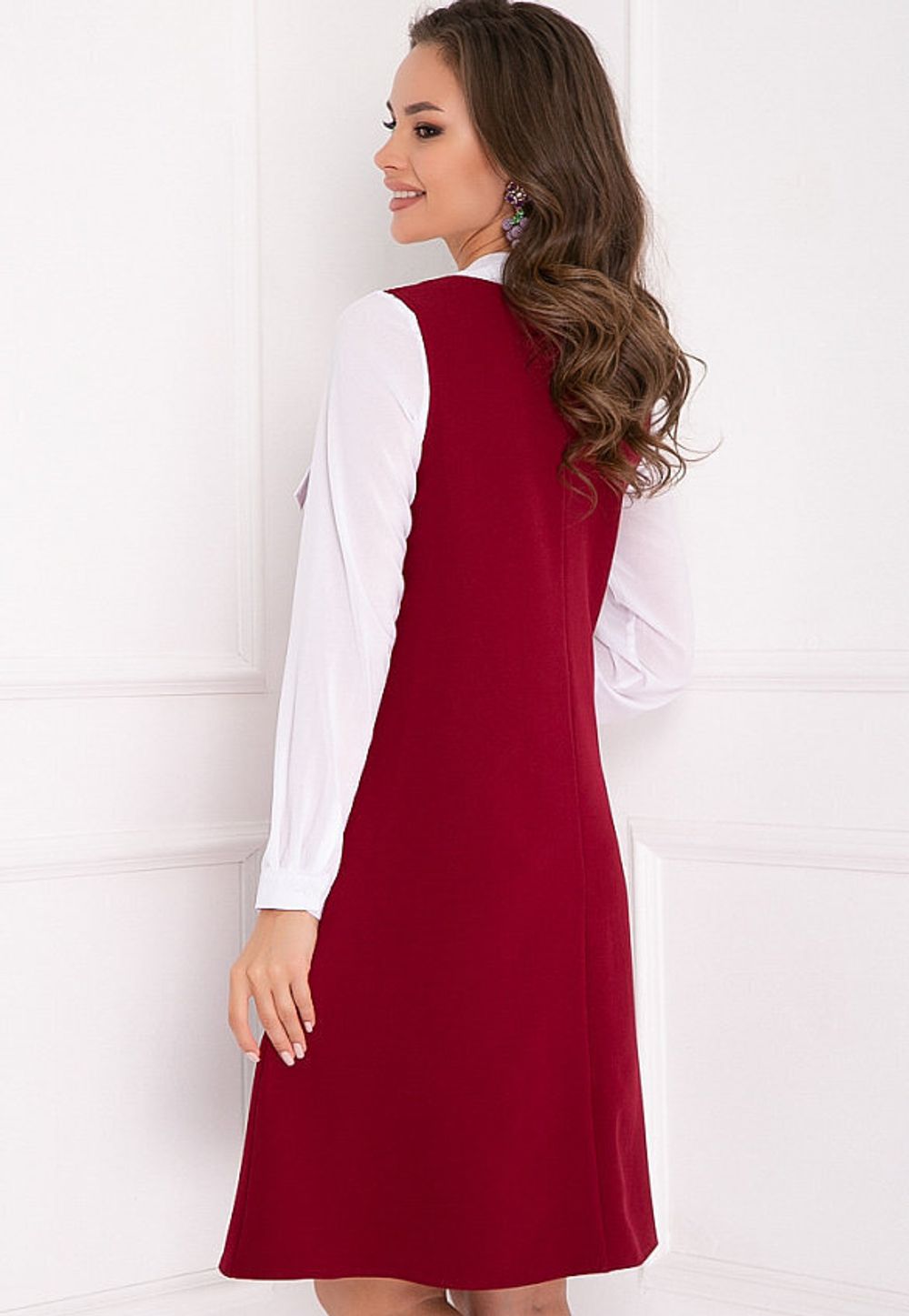 ПЛАТЬЕ РАФФЛИ (МАРСАЛА) Bellovera (Акция)