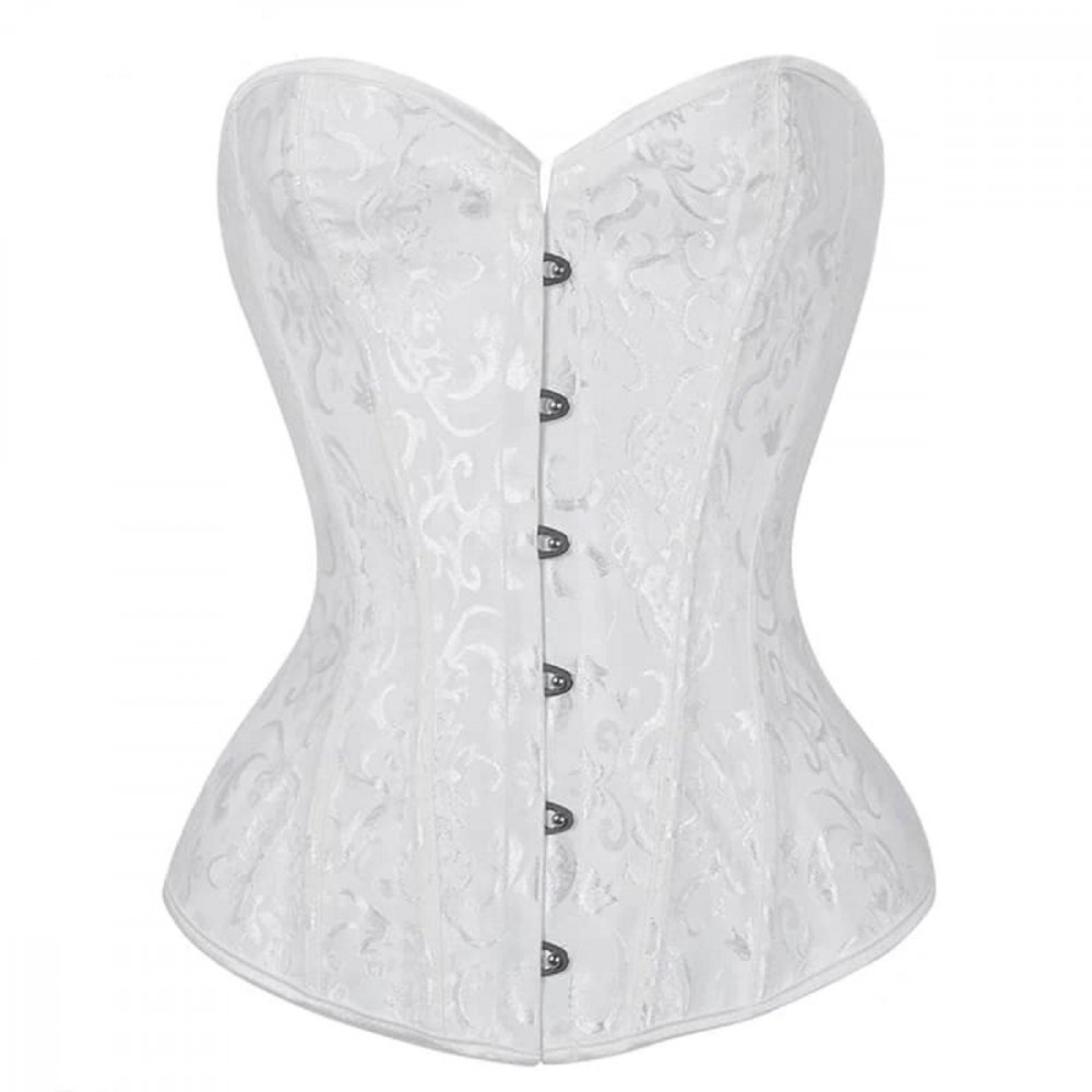 Корсет и стринги Натали белый L