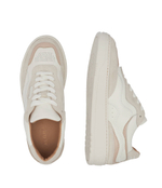 Кожаные кроссовки tb.87 quarry Alohas - бежевый(S00371)