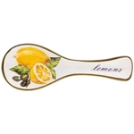 Подставка под ложку лемон три 25*9 см. высота=2,5 см.