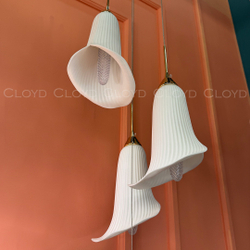 Подвесной светильник Cloyd OSANNA P3 / Ø28 см - керамика - белый (арт.11888)