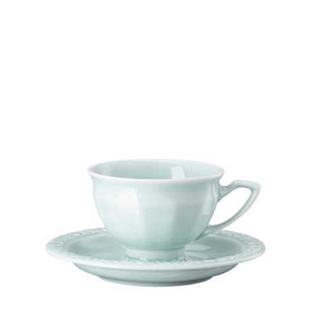 Rosenthal Чашка Maria Pale Mint 80 мл с блюдцем для эспрессо