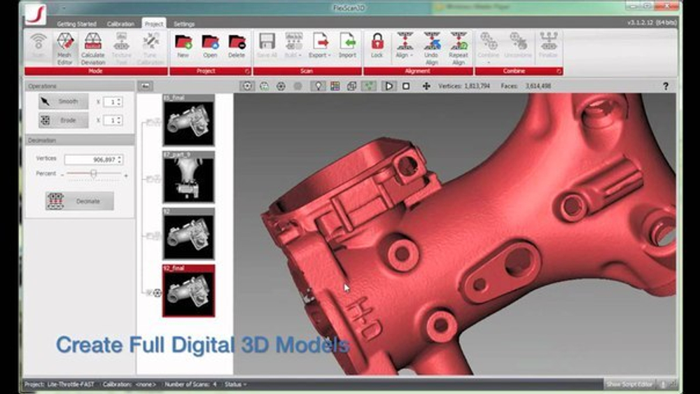 3D Сканер CREAFORM MAXSCAN (ZSCANNER 700 PX)