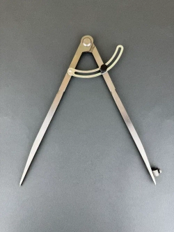 Циркуль разметочный с фиксатором, металлический, 300мм, Купи в клик