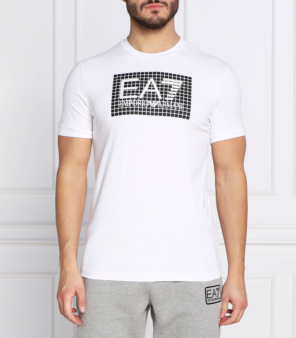Футболка EA7 - белый(6LPT13 PJ03Z)