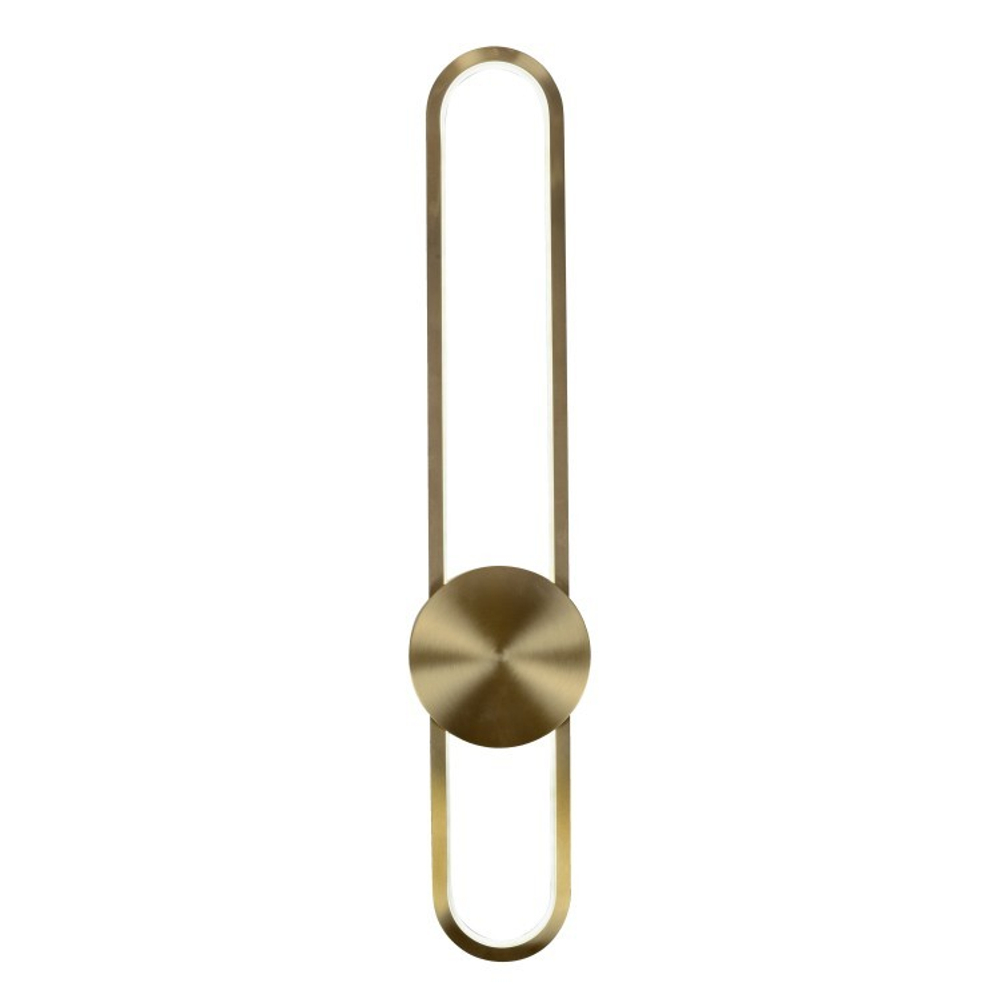 Светильник настенный Belfast Witham 2258-60 BR Латунь