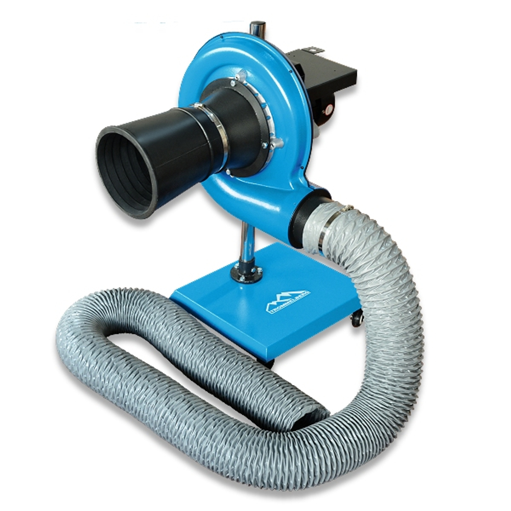 Вентилятор на штативе для вытяжки выхлопных газов 1900 м³/час