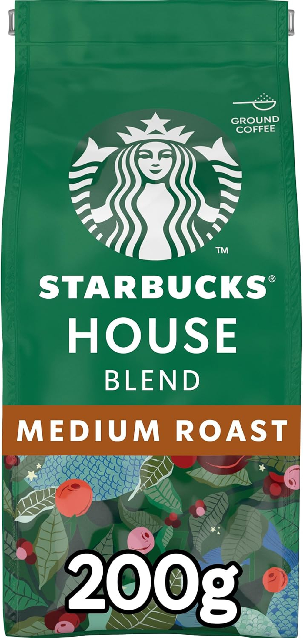 Starbucks House Blend — молотый кофе, 200 г - STARBUCKS