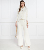 Трикотажные штаны TWINSET - кремовый(241TP3091)