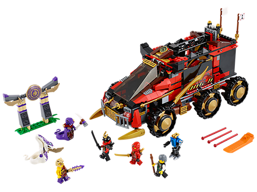 LEGO Ninjago: Мобильная база Ниндзя 70750 — LegoNinja DB X — Лего Ниндзяго