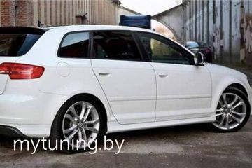 Накладки на пороги V.1 для Audi A3 8P 5D 2004-2013