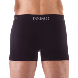 Мужские трусы боксеры черные бесшовные ISSIMO BOXER 211