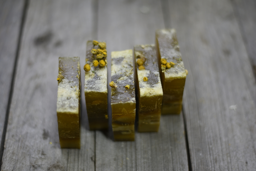 "Алоэ и пижма" мыло