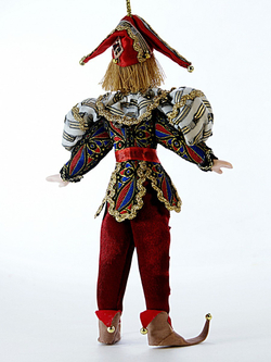 Кукла-подвеска коллекционная Шут