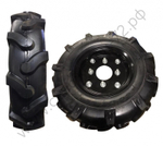 Колесо пневмо в сборе 4.00-8" (шина+камера+диск) для мотоблоков