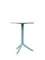 Регулируемый пластиковый стол Spritz Ø60 см, голубой